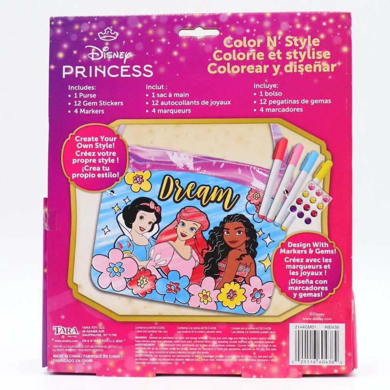 slide 2 of 7, Disney Princess Color N Style Purse, 1 ct