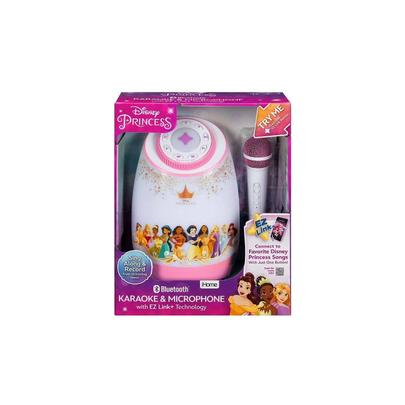 slide 4 of 8, Disney Princess EZ Link plus Bluetooth Karaoke with Wireless Microphone, 1 ct