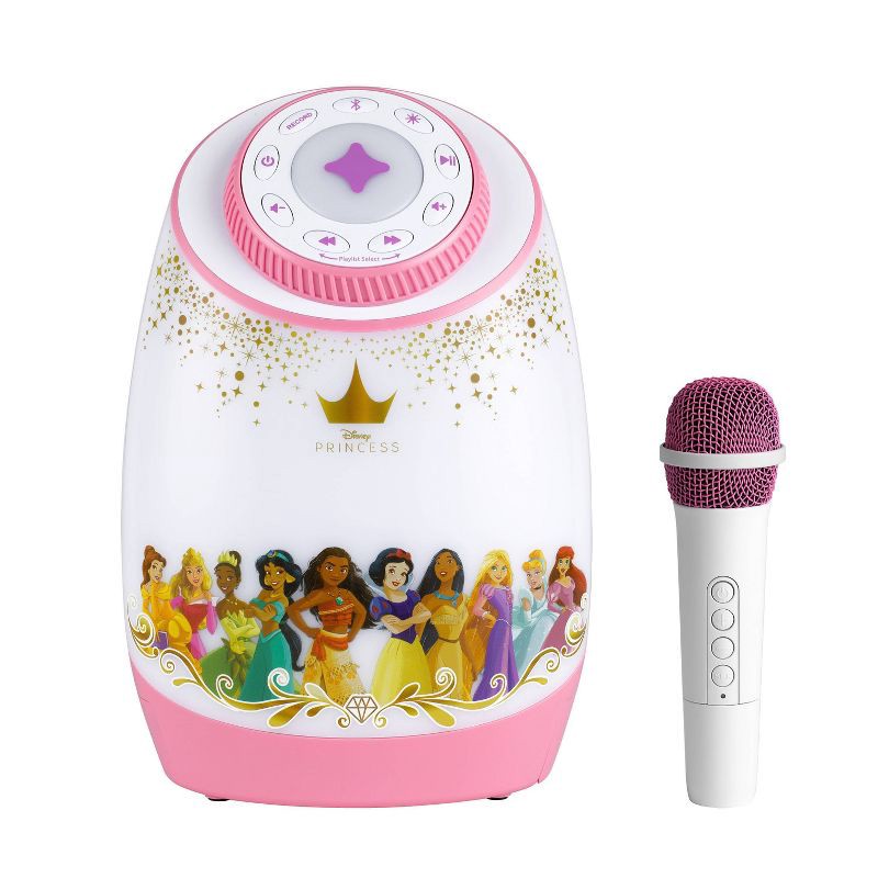 slide 1 of 8, Disney Princess EZ Link plus Bluetooth Karaoke with Wireless Microphone, 1 ct