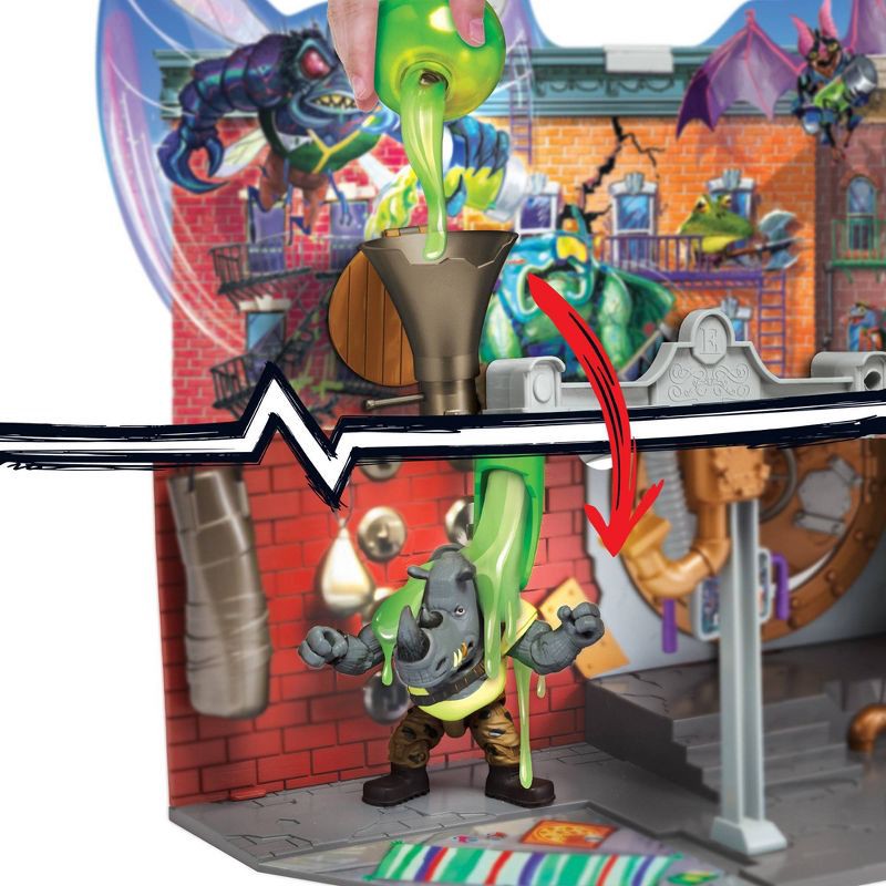 slide 6 of 8, Teenage Mutant Ninja Turtles: Mutant Mayhem Sewer Lair Playset, 1 ct