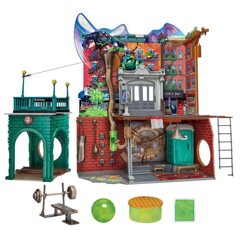 slide 1 of 8, Teenage Mutant Ninja Turtles: Mutant Mayhem Sewer Lair Playset, 1 ct