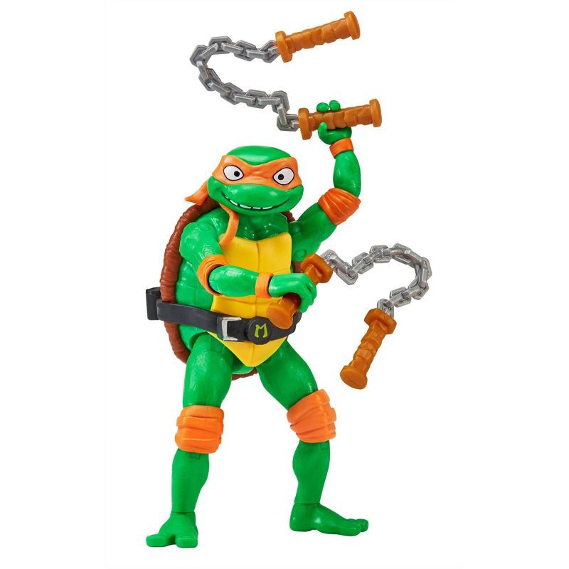 slide 6 of 6, Teenage Mutant Ninja Turtles: Mutant Mayhem Michelangelo Action Figure, 1 ct
