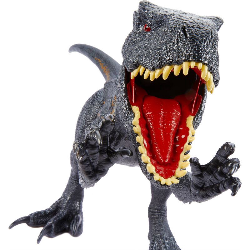 slide 3 of 6, Mattel Jurassic World Super Colossal Indoraptor Action Figure, 1 ct