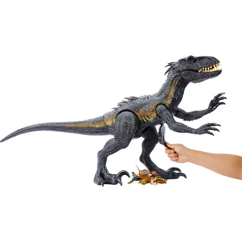 slide 5 of 6, Mattel Jurassic World Super Colossal Indoraptor Action Figure, 1 ct