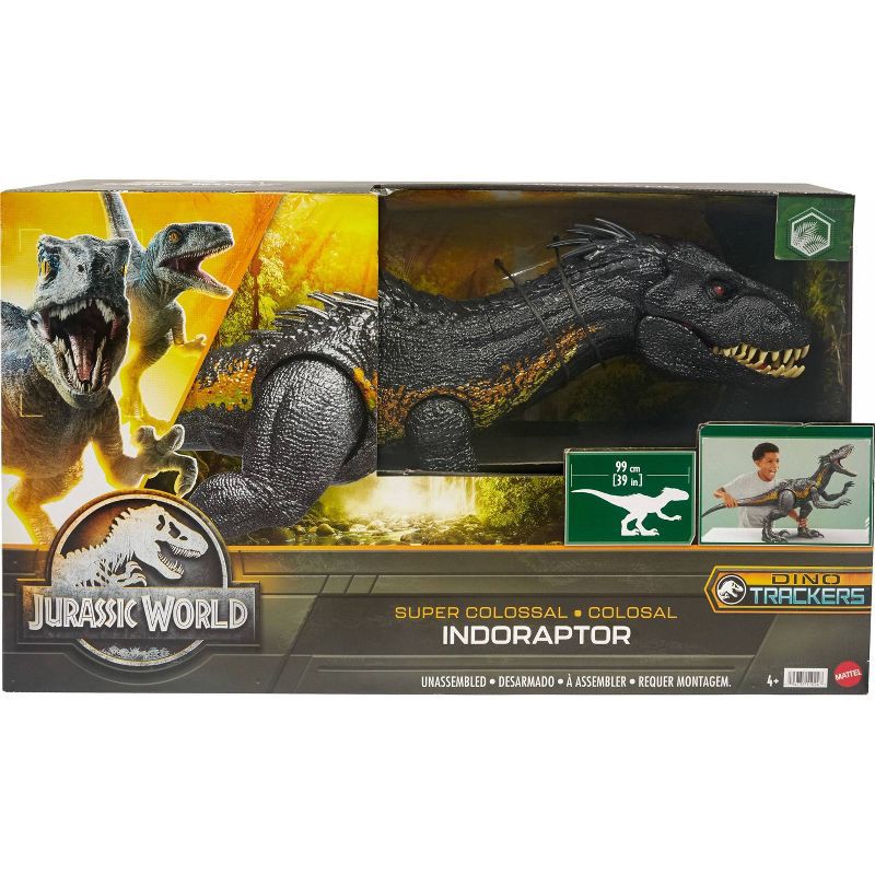 slide 6 of 6, Mattel Jurassic World Super Colossal Indoraptor Action Figure, 1 ct