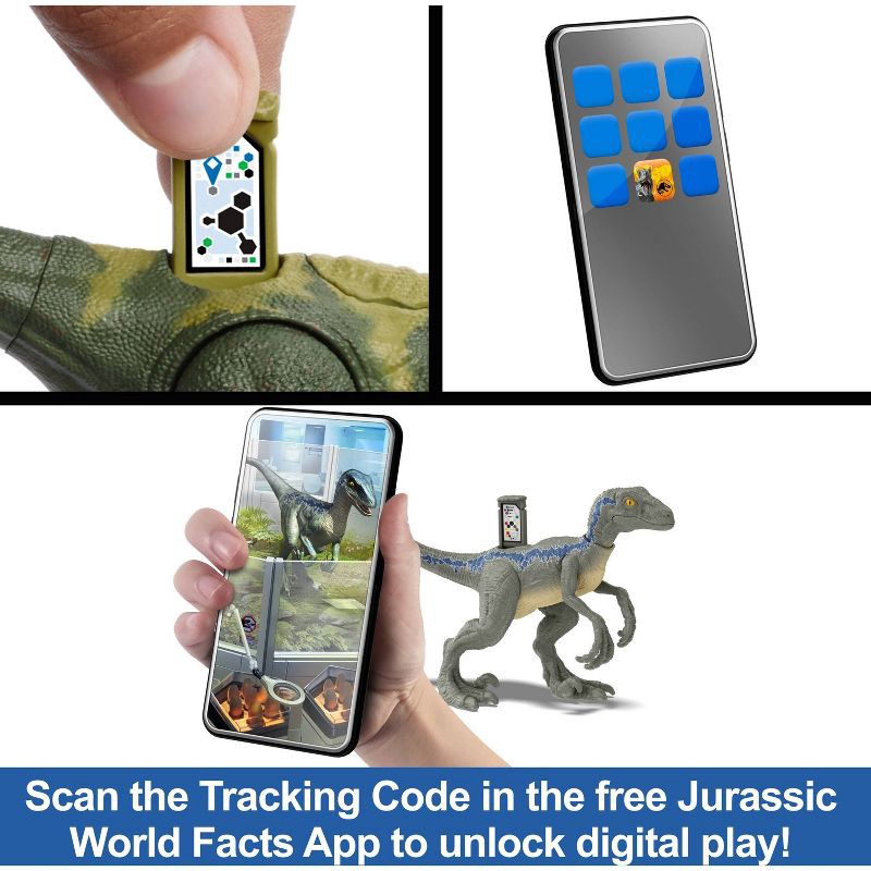 slide 3 of 10, Mattel Jurassic World Dino Trackers Camouflage 'N Battle Indominus Rex Action Figure, 1 ct