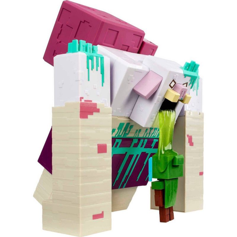 slide 4 of 6, Minecraft Legends The Devourer Action Figure Set with Slime, 1 ct