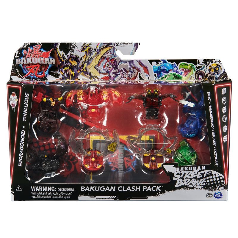 slide 1 of 10, Bakugan Street Brawl Clash Pack Action Figure Set, 1 ct