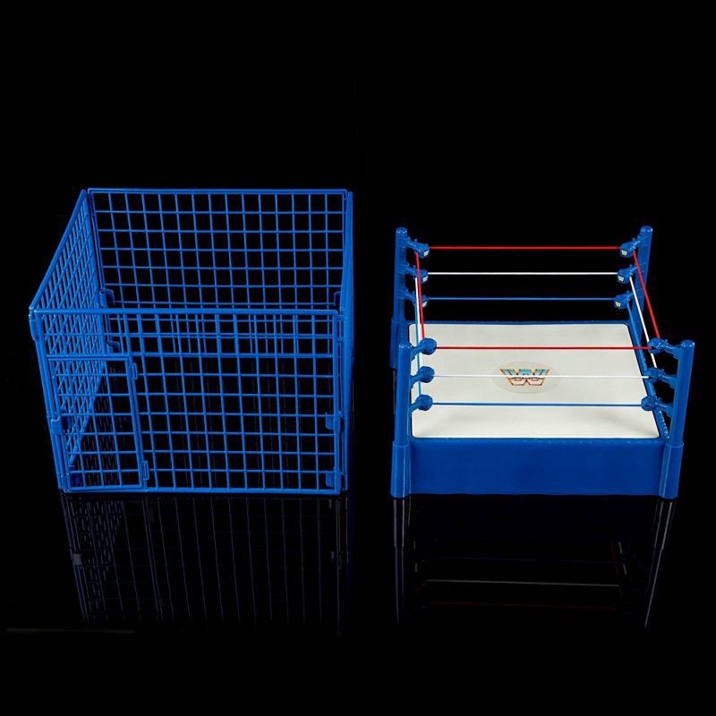 slide 4 of 6, WWE Legends Classic Cage Action Figure Playset, 1 ct