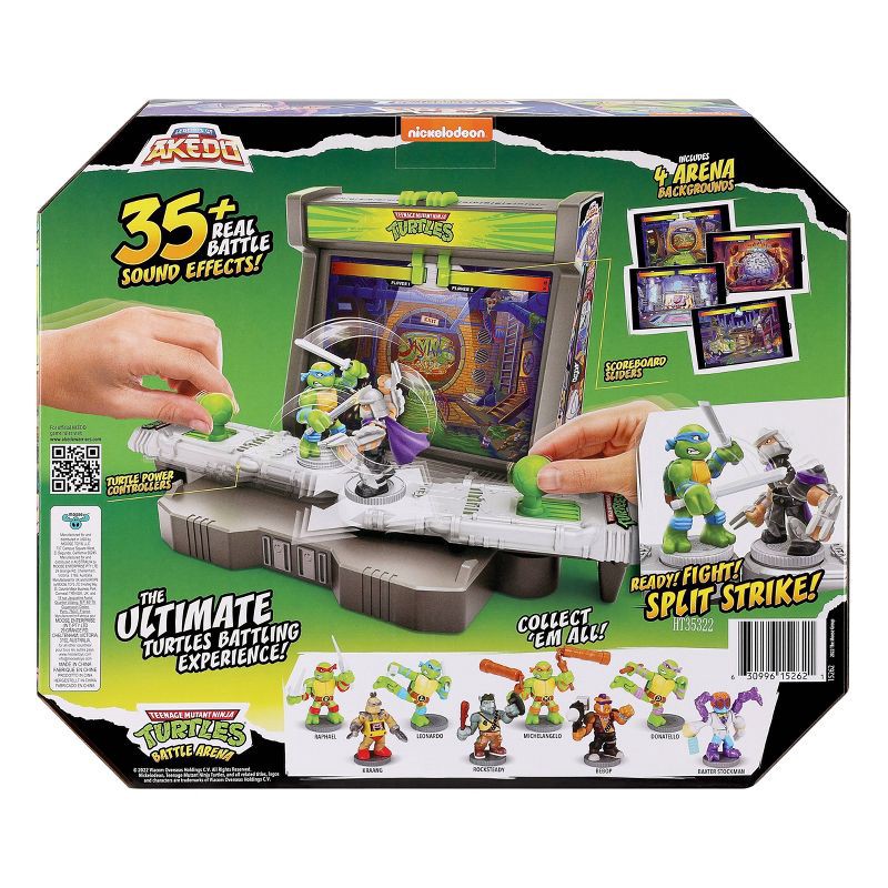 slide 4 of 11, Akedo Teenage Mutant Ninja Turtles Battle Arena Playset with Mini Figures, 1 ct