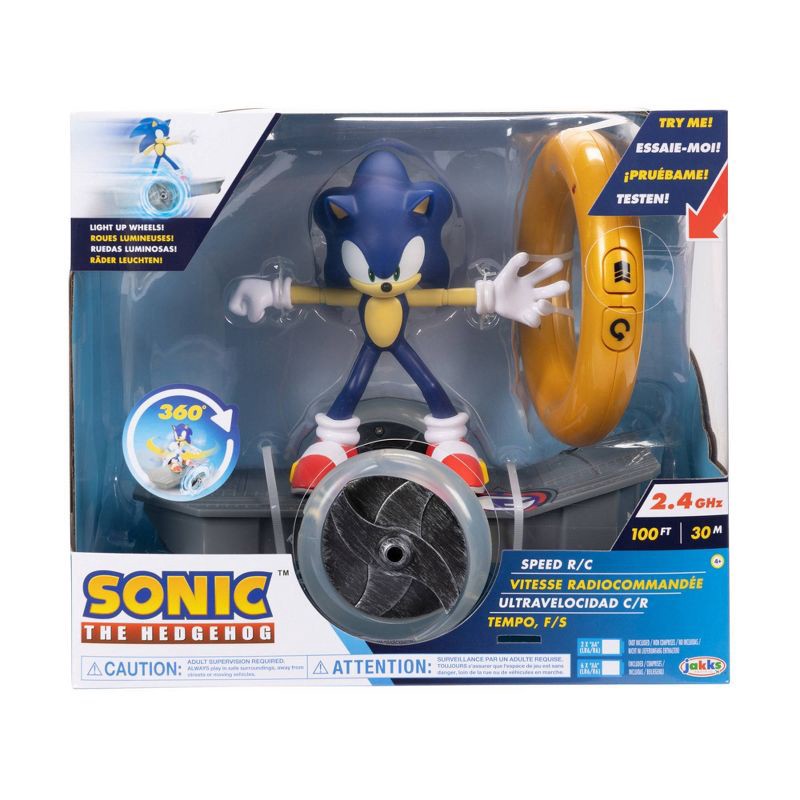 slide 2 of 6, Sonic the Hedgehog Speed Remote Control Vehicle, 1 ct