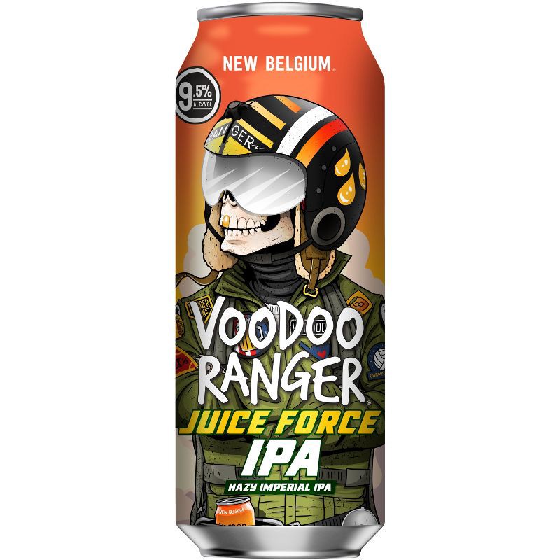 slide 1 of 10, New Belgium Voodoo Ranger Juice Force IPA Beer - 19.2oz Can, 19.2 oz