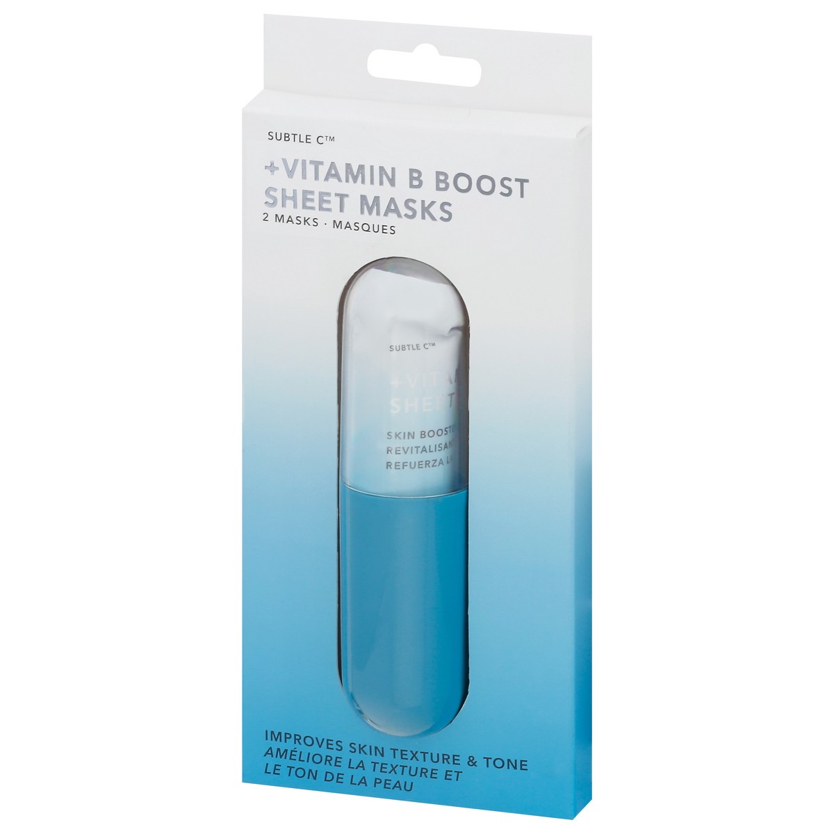 slide 5 of 13, Subtle C Vitamin B Boost Sheet Masks 2 ea, 2 ct