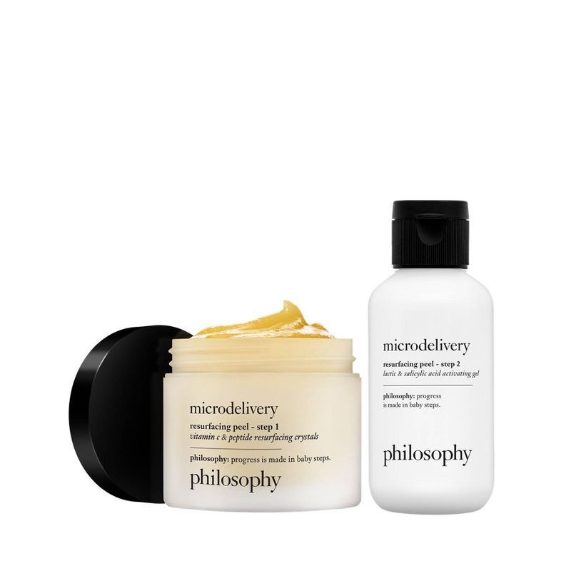 slide 2 of 7, philosophy Microdelivery 2-Step Resurfacing Peel Kit - 4 fl oz/2ct - Ulta Beauty, 2 ct; 4 fl oz