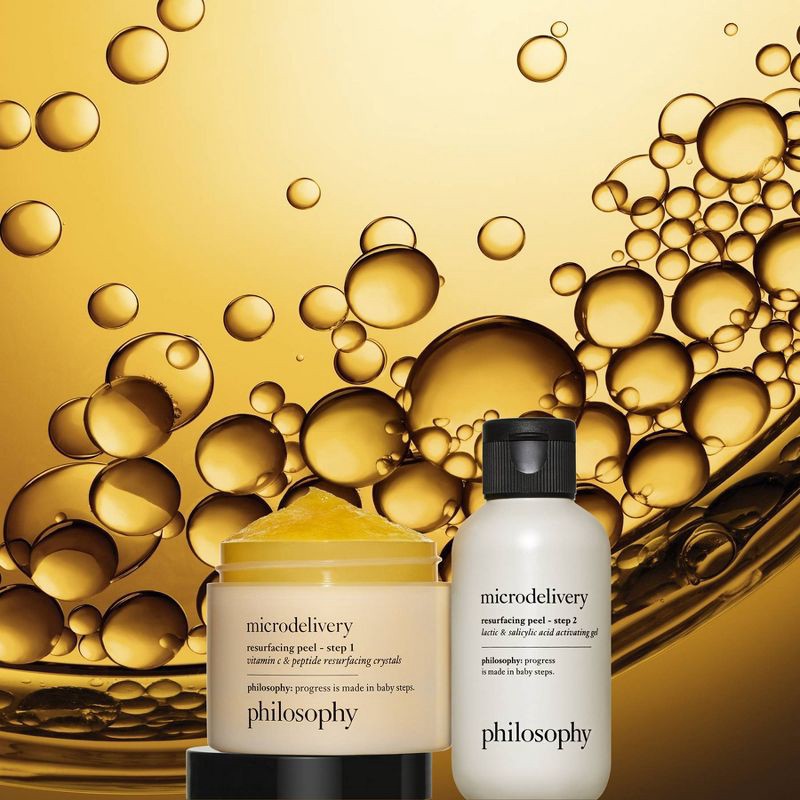slide 7 of 7, philosophy Microdelivery 2-Step Resurfacing Peel Kit - 4 fl oz/2ct - Ulta Beauty, 2 ct; 4 fl oz