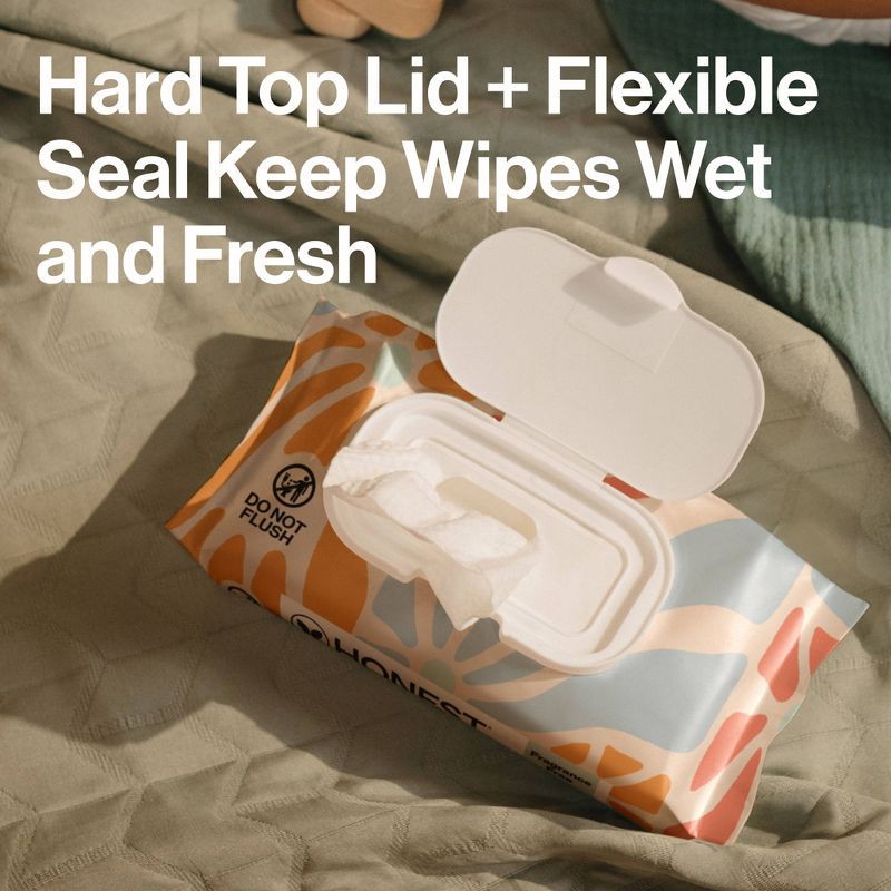 slide 8 of 14, The Honest Company Plant-Based Baby Wipes made with over 99% Water - Sunburst - 864ct, 864 ct