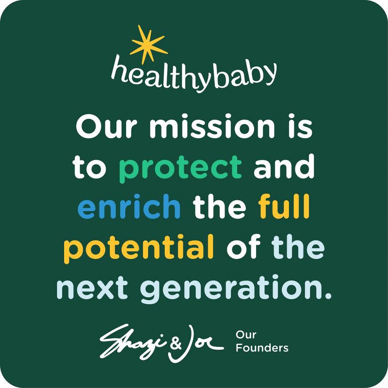 slide 9 of 10, HealthyBaby Certified Safe Organic Cotton Enhanced Diapers - Size 2 - 62ct, 2 x 62 ct