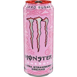 Monster Energy Monster Ultra Strawberry Dreams Energy Drink - 16 fl oz Can