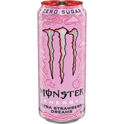 Monster Energy Monster Ultra Strawberry Dreams Energy Drink - 16 fl oz Can