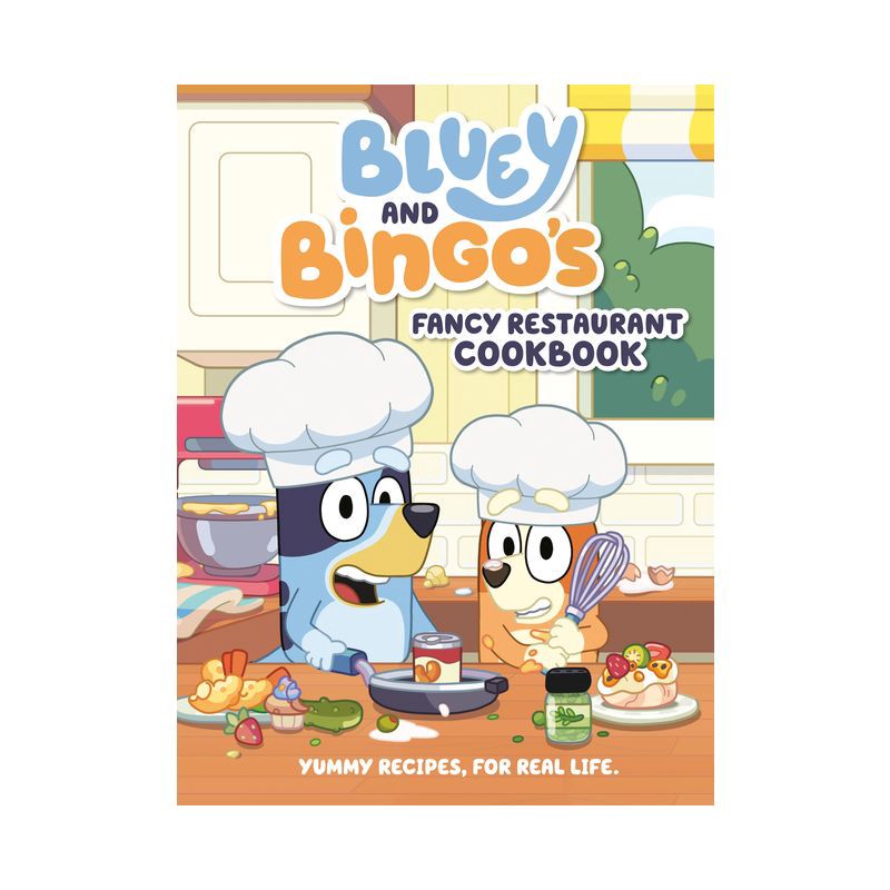 slide 1 of 1, Penguin Publishing Bluey and Bingo's Fancy Restaurant Cookbook - by Penguin Young Readers Licenses (Hardcover), 1 ct