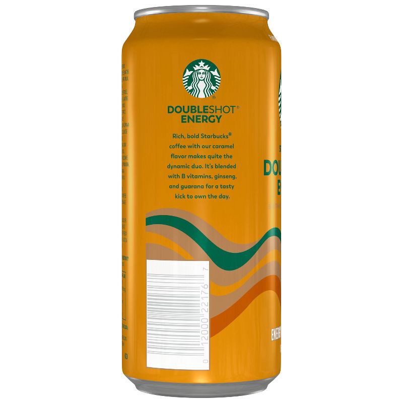 slide 2 of 8, Starbucks RTD Starbucks Doubleshot Energy Caramel Coffee Drink - 15 fl oz Can, 15 fl oz