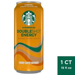 Starbucks RTD Starbucks Doubleshot Energy Caramel Coffee Drink - 15 fl oz Can
