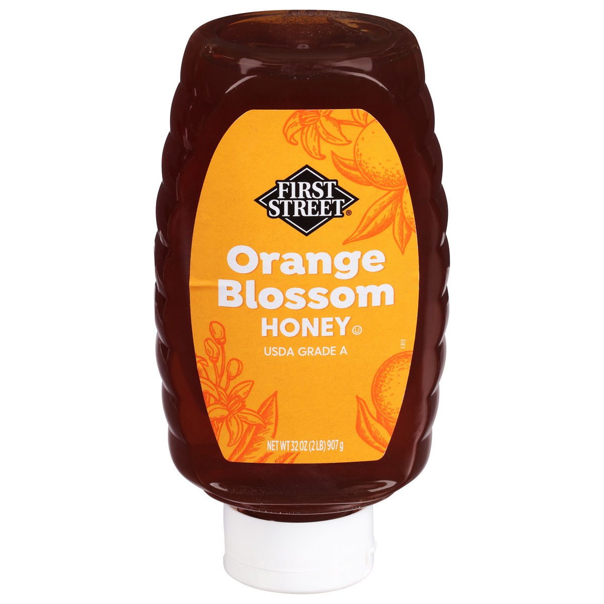 slide 6 of 13, First Street Fs/Sh Orange Blossom Honey, 32 oz