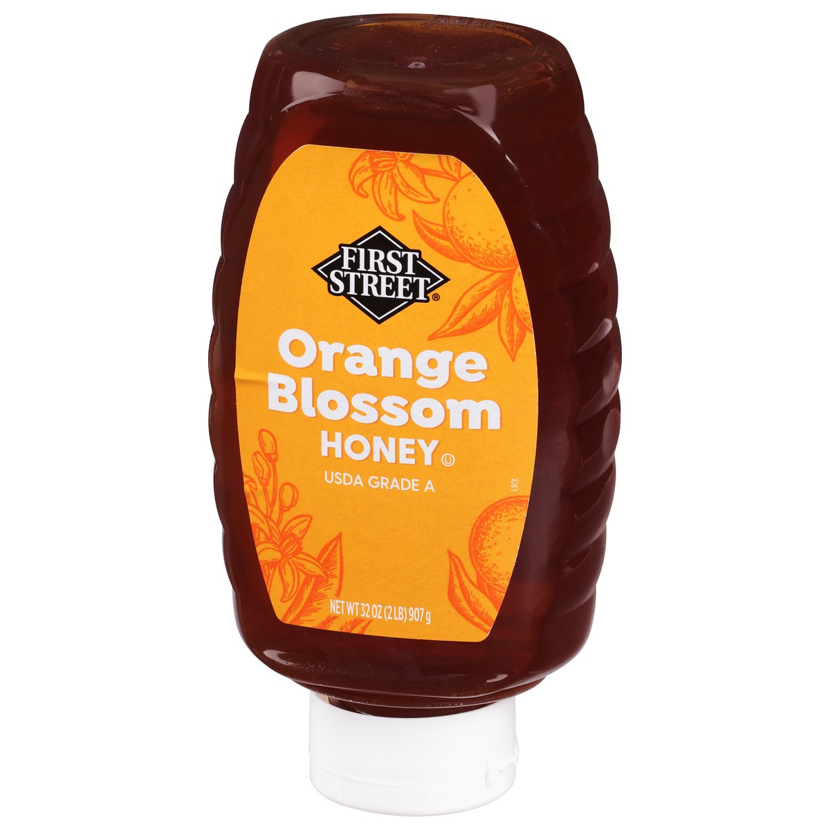 slide 7 of 13, First Street Fs/Sh Orange Blossom Honey, 32 oz
