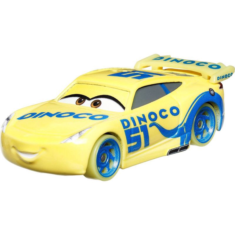 slide 3 of 6, Pixar Cars Glow Racers Diecast Vehicles 4pk - 1:55 Scale, 4 ct