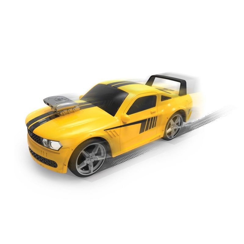 slide 3 of 7, DRIVEN by Battat Friction Motor Micro Sports Cars 2pk: Toy Vehicles with Sound Effects & Lights, 2 ct