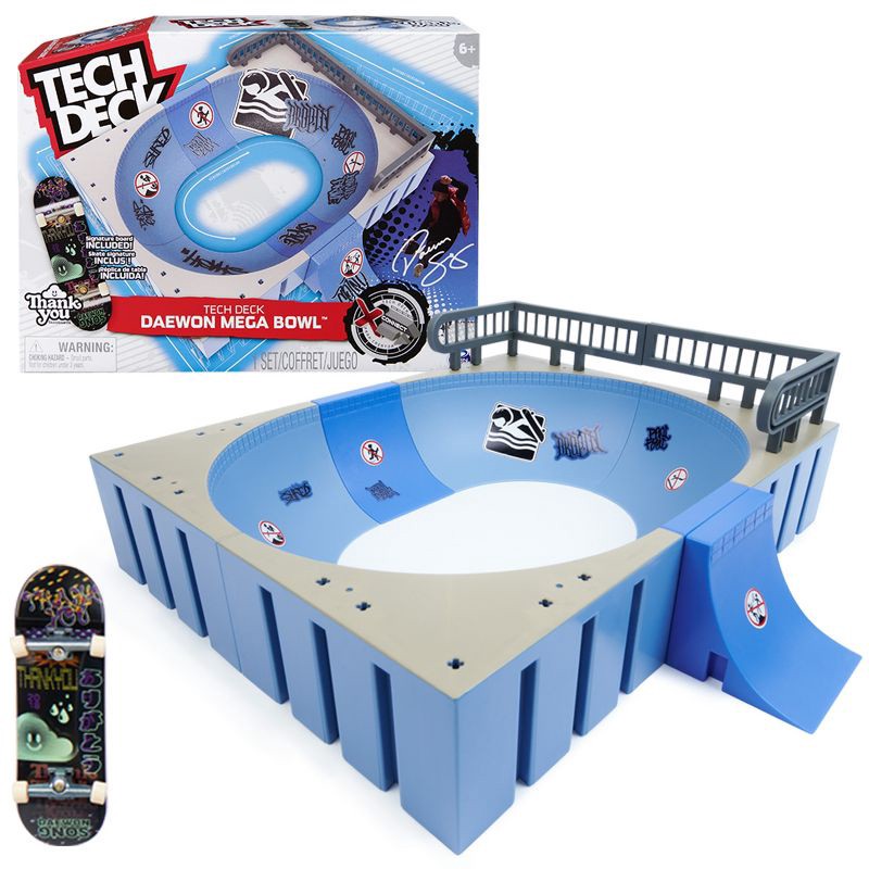 slide 1 of 6, Tech Deck X-Connect Mega Bowl, 1 ct