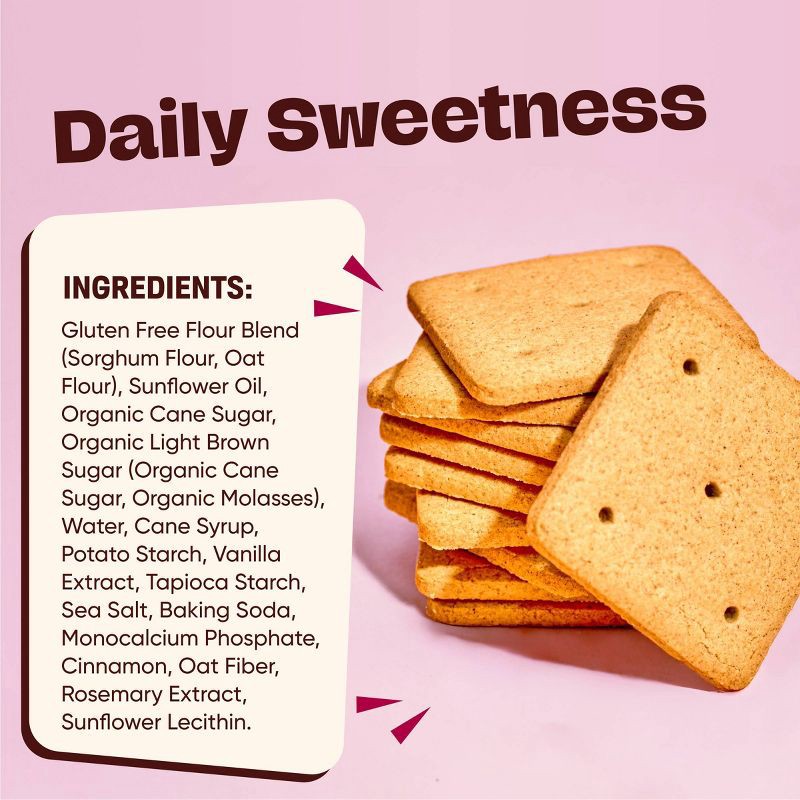 slide 7 of 10, Partake Classic Grahams - 6.75oz, 6.75 oz