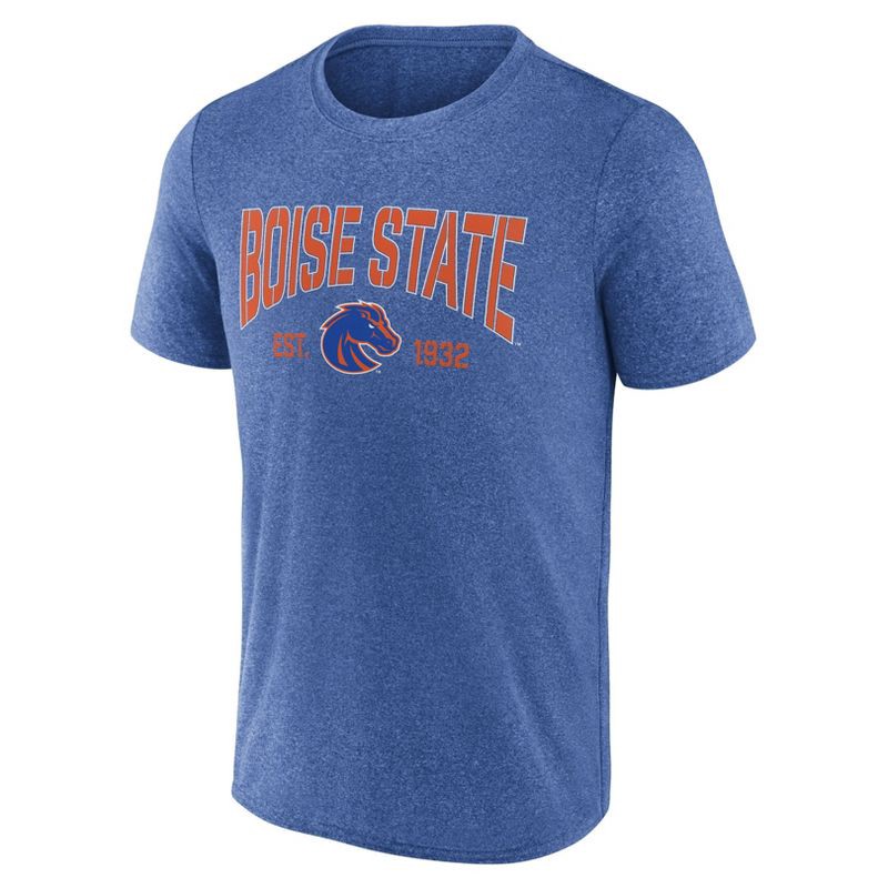 slide 2 of 3, NCAA Boise State Broncos Men's Heather Poly T-Shirt - XL, 1 ct