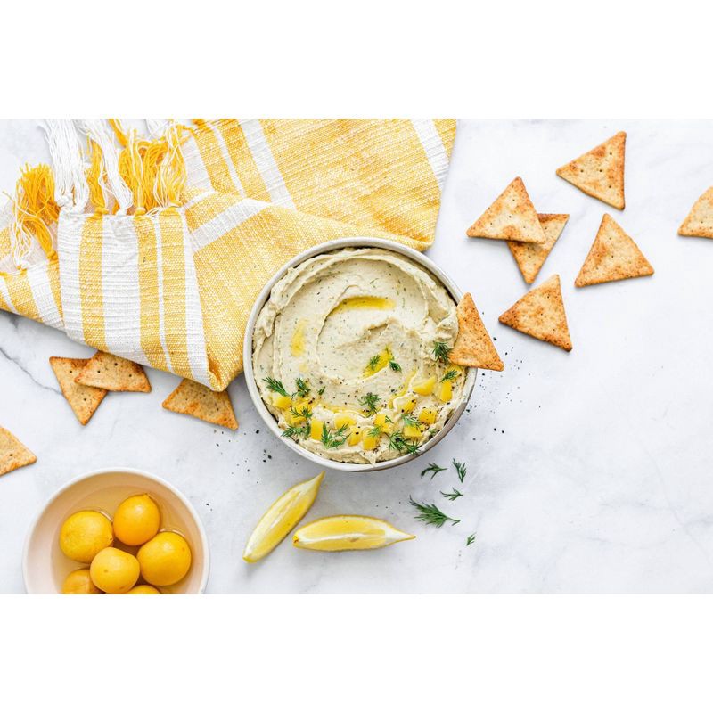 slide 3 of 5, Simple Mills Veggie Flour Pita Crackers Himalayan Salt - 4.25oz, 4.25 oz