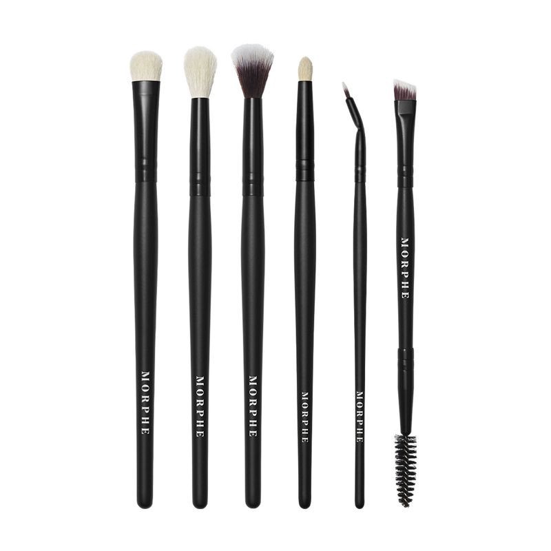 slide 2 of 4, Morphe Eye Stunners Brush Collection + Bag - 0.39oz/6pc - Ulta Beauty, 0.39 oz, 6 ct