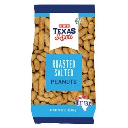 H-E-B Texas Roots In-Shell Roasted Peanuts – Salted