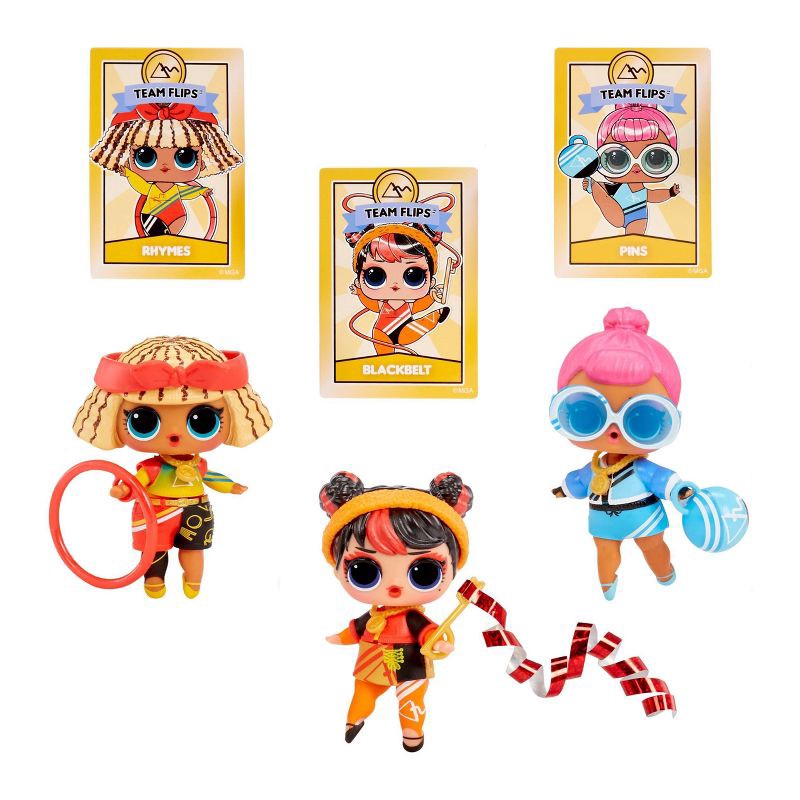 slide 6 of 6, L.O.L. Surprise! All Star Sports Gymnastics - with Collectible Doll, 8 Surprises, Gymnastics Theme, Balance Beam Ball, Sports Doll, 1 ct