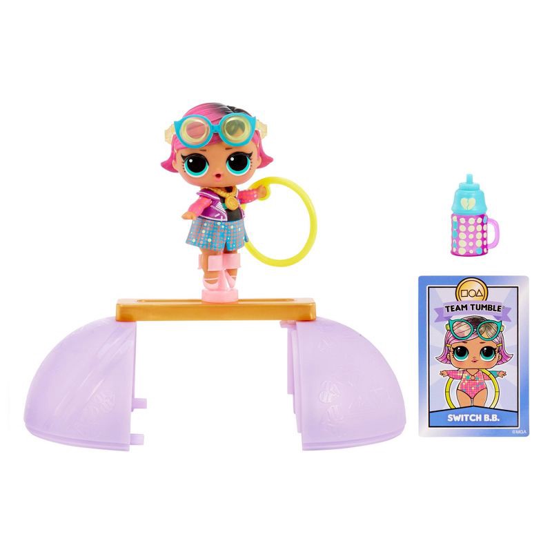 slide 3 of 6, L.O.L. Surprise! All Star Sports Gymnastics - with Collectible Doll, 8 Surprises, Gymnastics Theme, Balance Beam Ball, Sports Doll, 1 ct