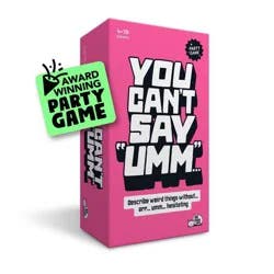 Big Potato You Can't Say Ummm Board Game: Educational Party Game for 4+ Players, Includes Cards & Instructions