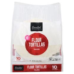 Essential Everyday Flour Tortillas 6"