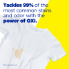 slide 9 of 25, Tide Simply Oxi Boost + Febreze Odor Defense, 74 Loads, Tough on Stains and Odors, Febreze Sunny Breeze Scent, 105 fl oz