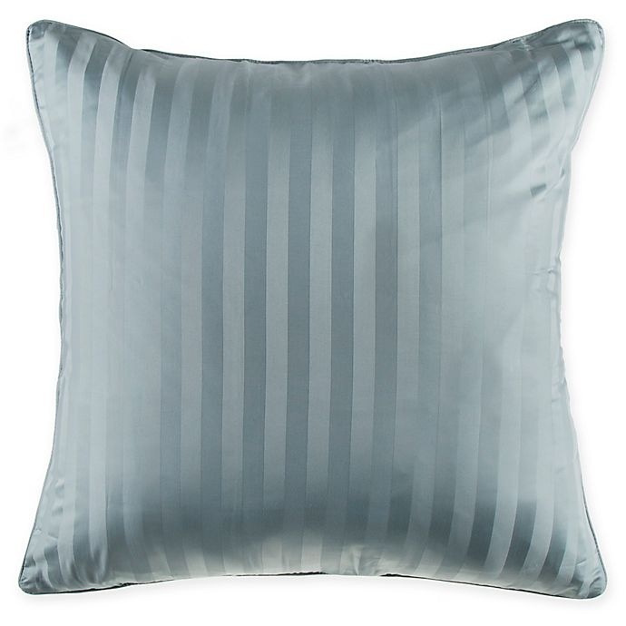 slide 1 of 1, Wamsutta 500-Thread-Count PimaCott Damask European Pillow Sham - Aqua, 1 ct