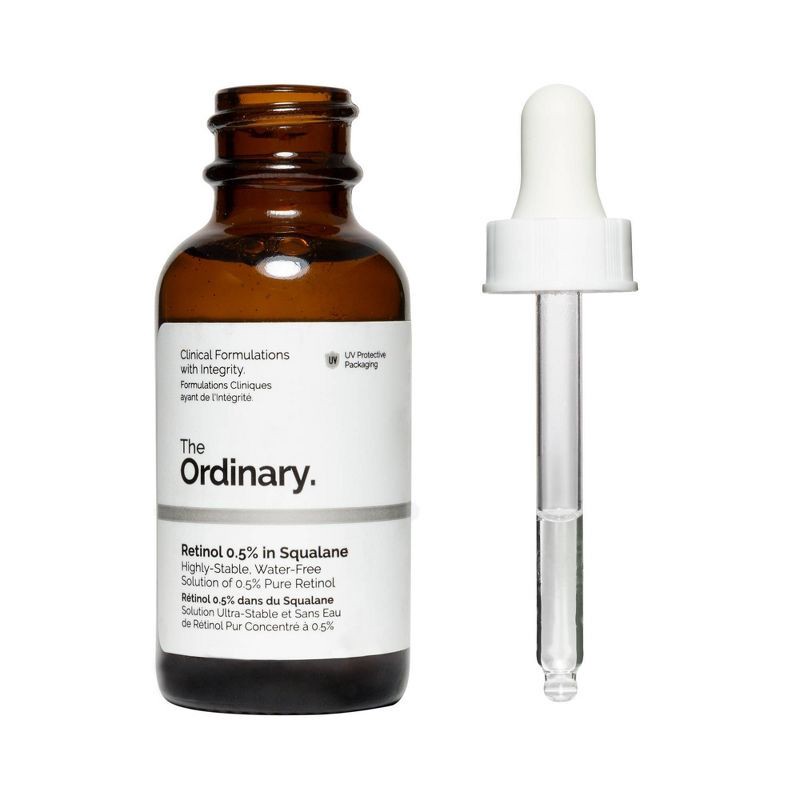 slide 3 of 4, The Ordinary Retinol 0.5% in Squalane, Intermediate Retinol Serum - 1.01 fl oz - Ulta Beauty, 1.01 fl oz