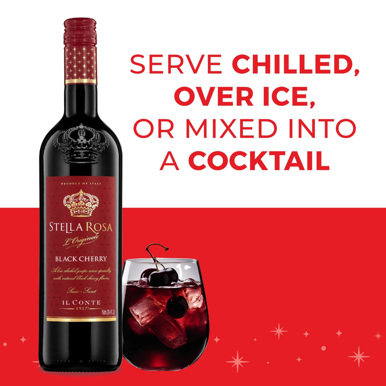 slide 8 of 8, Stella Rosa Moscato Black Cherry, 25.4 fl oz