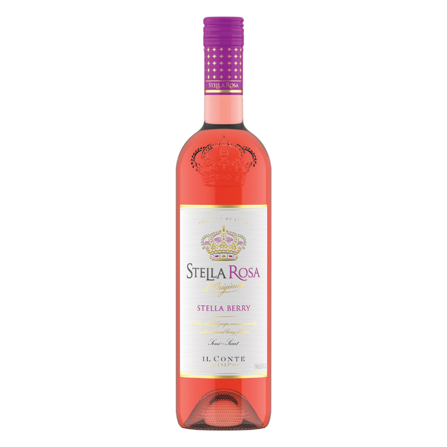 slide 1 of 8, Stella Rosa Berry Semi-Sweet Red Wine 750mL, 25.4 fl oz