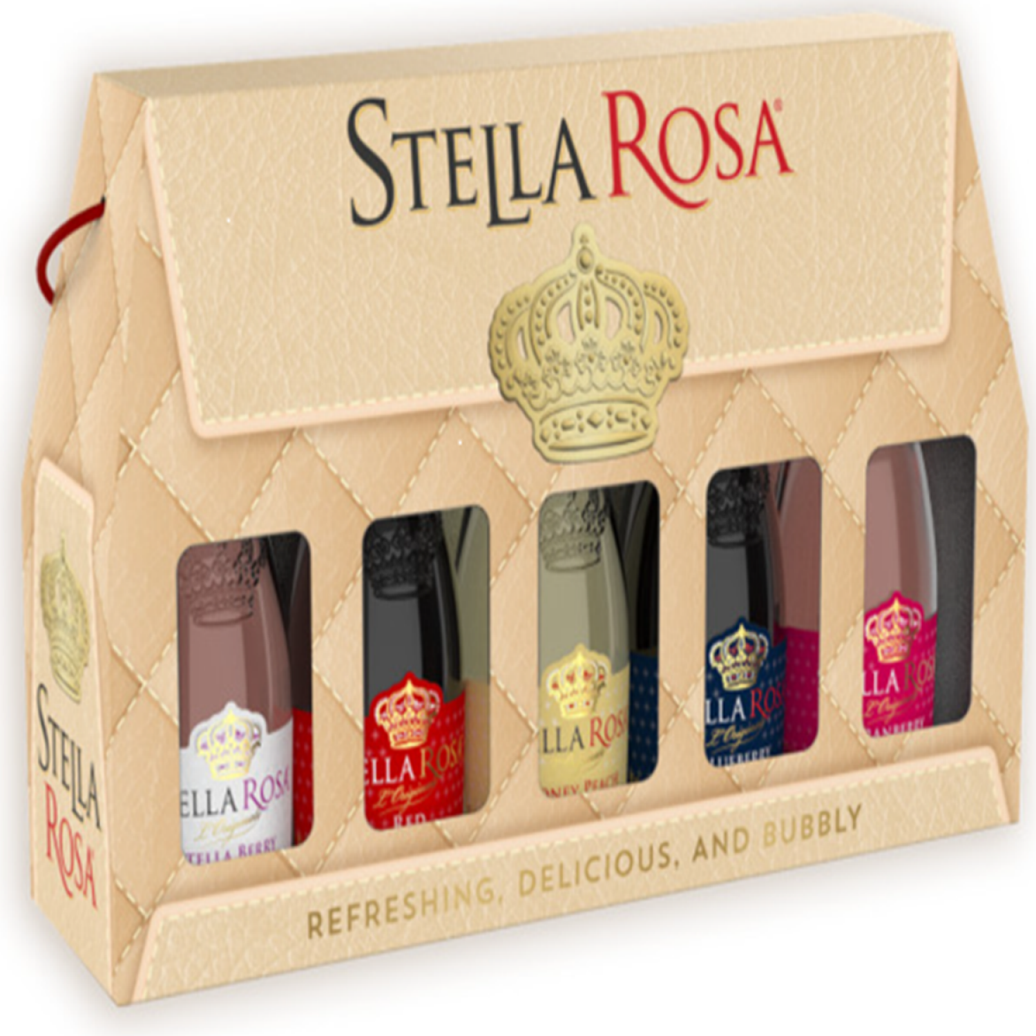 slide 2 of 2, Stella Rosa Handbag 5pk, 187ml, 5 ct, 187 ml