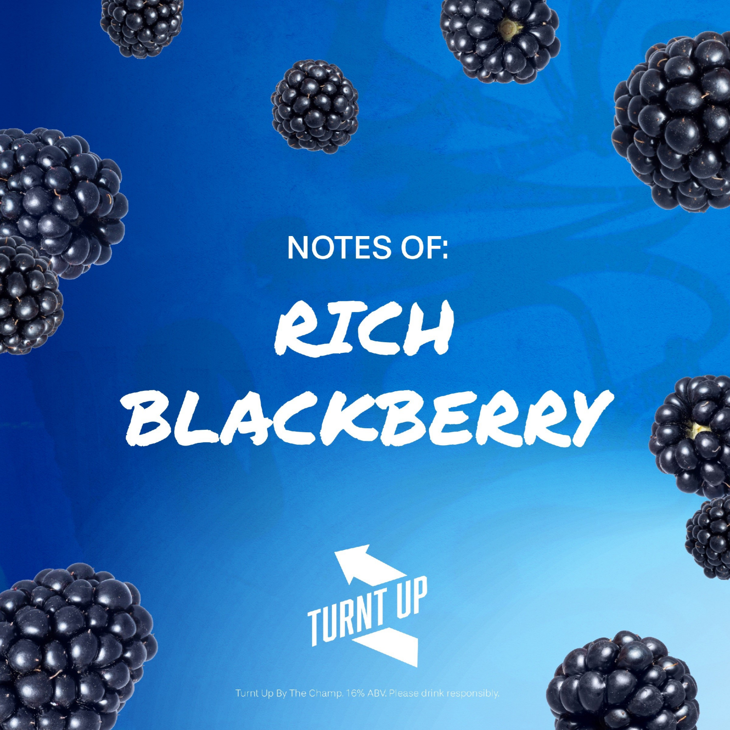 slide 4 of 4, Turnt Up By The Champ Black-Berry Sweet Red Wine 750 ml, 750 ml