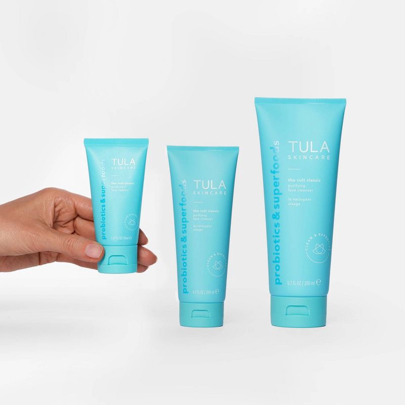 slide 6 of 6, TULA SKINCARE The Cult Classic Purifying Face Cleanser - 4 fl oz - Ulta Beauty, 4 fl oz