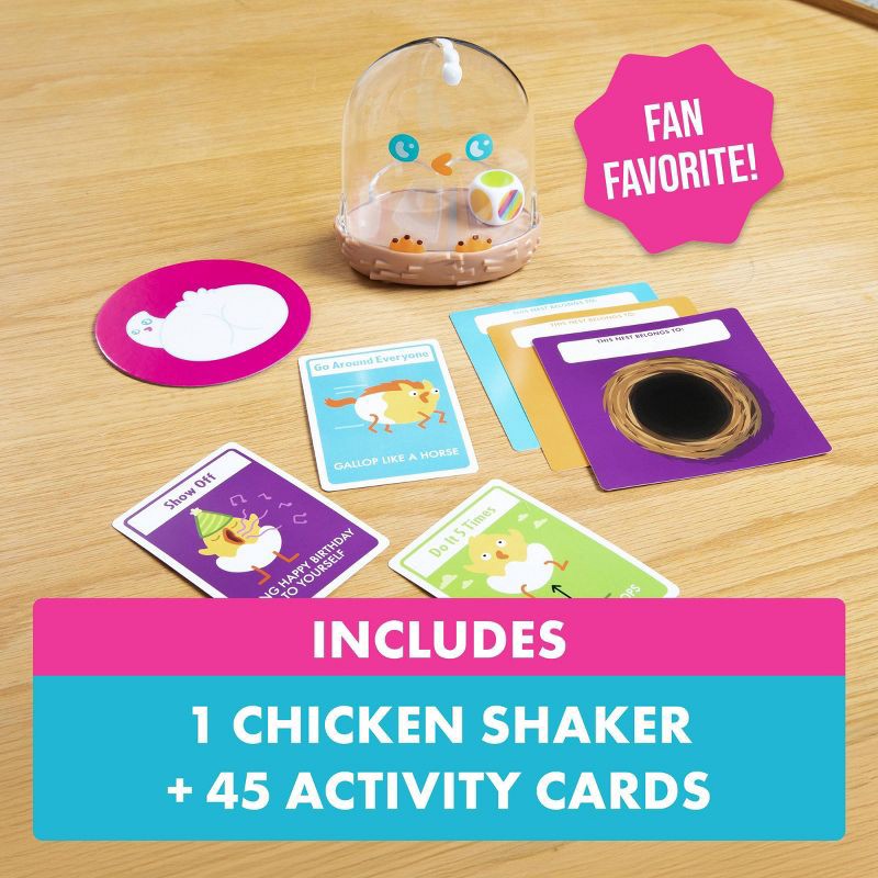 slide 4 of 11, Kitten Games Hurry Up Chicken Butt Game: Creative Social Skills Board for 2-6 Players, 1 ct