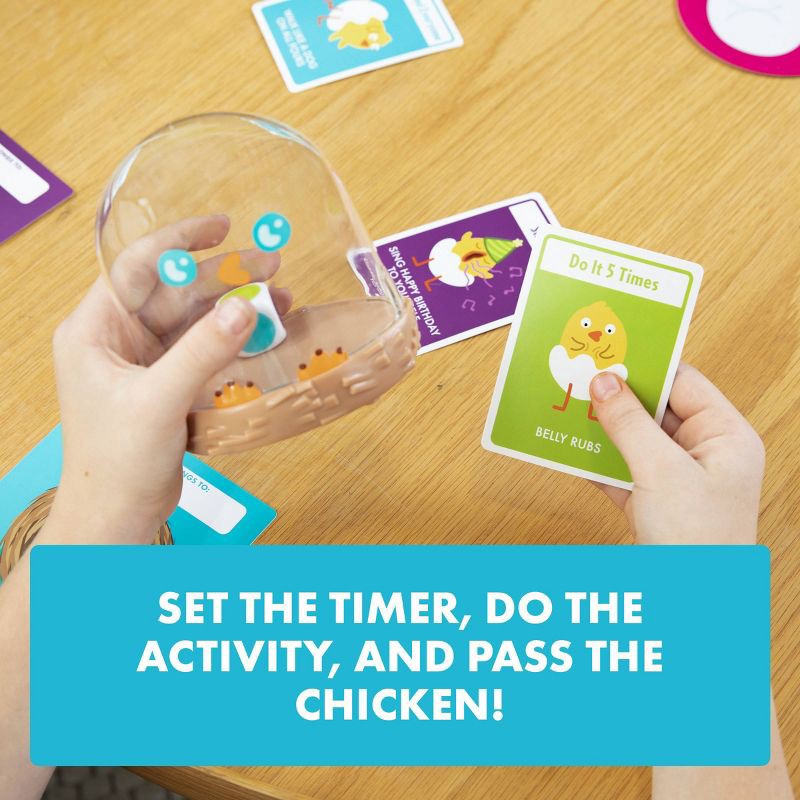 slide 6 of 11, Kitten Games Hurry Up Chicken Butt Game: Creative Social Skills Board for 2-6 Players, 1 ct